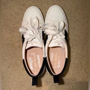 Kate Spade Black and White Casual Sneakers